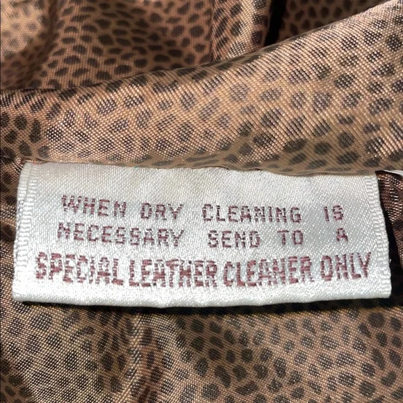 Vintage Global Identity G-III Leather Fashions Jacket. Brown. Bolero Style. Sz M - Picture 11 of 16